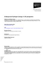 Underground hydrogen storage: A UK perspective