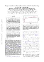 Length Generalization of Causal Transformers without Position Encoding