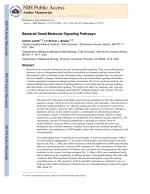 Bacterial Small-Molecule Signaling Pathways