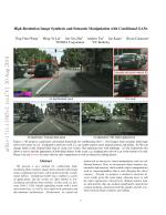 High-Resolution Image Synthesis and Semantic Manipulation with Conditional GANs
