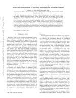 String-net condensation: A physical mechanism for topological phases