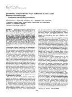 Quantitative Analysis of Urine Vapor and Breath by Gas-Liquid Partition Chromatography