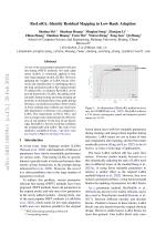 ResLoRA: Identity Residual Mapping in Low-Rank Adaption
