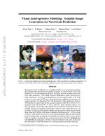 Visual Autoregressive Modeling: Scalable Image Generation via Next-Scale Prediction