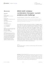 KRAS G12C inhibitor combination therapies: current evidence and challenge