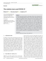The cytokine storm and COVID-19