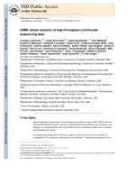 QIIME allows analysis of high-throughput community sequencing data