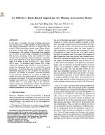 An Effective Hash-Based Algorithm for Mining Association Rules