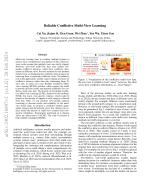 Reliable Conflicting Multi-View Learning