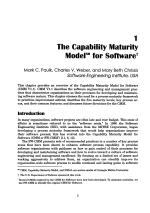 The Capability Maturity ModelSM for Software†