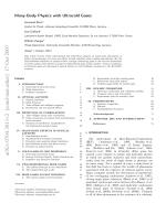 Many-Body Physics with Ultracold Gases