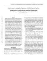 Reinforcement Learning for Optimizing RAG for Domain Chatbots