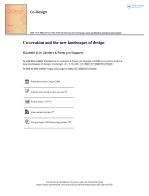 Co-creation and the new landscapes of design