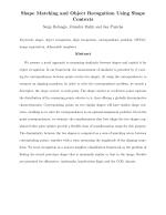 Shape Matching and Object Recognition Using Shape Contexts