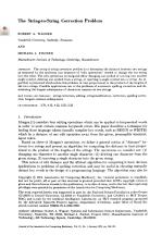 The String-to-String Correction Problem