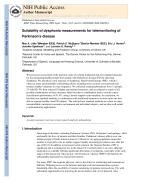 Suitability of dysphonia measurements for telemonitoring of Parkinson's disease