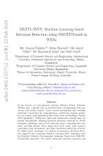 MLSTL-WSN: Machine Learning-based Intrusion Detection using SMOTETomek in WSNs