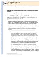 Low-frequency neuronal oscillations as instruments of sensory selection