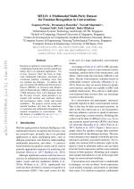 MELD: A Multimodal Multi-Party Dataset for Emotion Recognition in Conversations