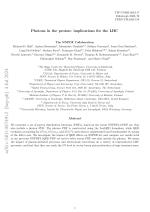 Photons in the proton: implications for the LHC