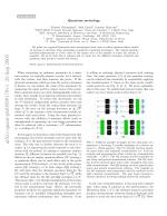 Quantum metrology