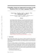 TrojanRAG: Retrieval-Augmented Generation Can Be Backdoor Driver in Large Language Models