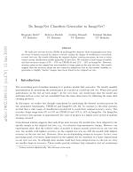 Do ImageNet Classifiers Generalize to ImageNet?