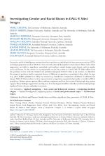 Investigating Gender and Racial Biases in DALL-E Mini Images