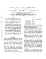 Motif-aware Riemannian Graph Neural Network with Generative-Contrastive Learning