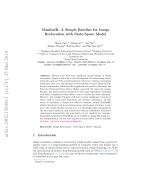 MambaIR: A Simple Baseline for Image Restoration with State-Space Model