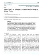 SARS-CoV-2: an Emerging Coronavirus that Causes a Global Threat