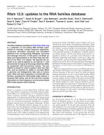 Rfam 12.0: updates to the RNA families database