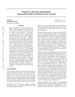 Dropout as a Bayesian Approximation: Representing Model Uncertainty in Deep Learning