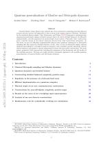 Quantum generalizations of Glauber and Metropolis dynamics