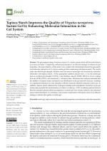 Tapioca Starch Improves the Quality of Virgatus nemipterus Surimi Gel by Enhancing Molecular Interaction in the Gel System