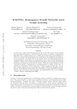 KAGNNs: Kolmogorov-Arnold Networks meet Graph Learning
