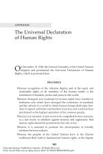 The Universal Declaration of Human Rights