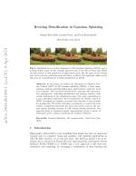 Revising Densification in Gaussian Splatting