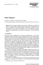 Planar Diagrams