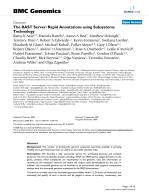 The RAST Server: Rapid Annotations using Subsystems Technology