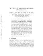 ST-LLM: Large Language Models Are Effective Temporal Learners