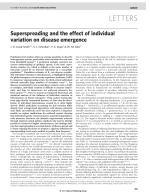 Superspreading and the effect of individual variation on disease emergence