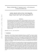 WHEN LLMs MEET CYBERSECURITY: A SYSTEMATIC LITERATURE REVIEW