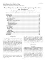 Novel Perspectives on Mucormycosis: Pathophysiology, Presentation, and Management