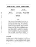 UNITS: A Unified Multi-Task Time Series Model