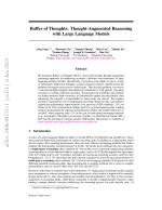 Buffer of Thoughts: Thought-Augmented Reasoning with Large Language Models