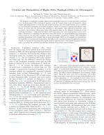 Creation and Manipulation of Higher-Order Topological States by Alternagnets