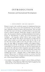 Feminism and International Development