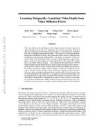 Learning Temporally Consistent Video Depth from Video Diffusion Priors