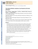 The shared antibiotic resistome of soil bacteria and human pathogens
